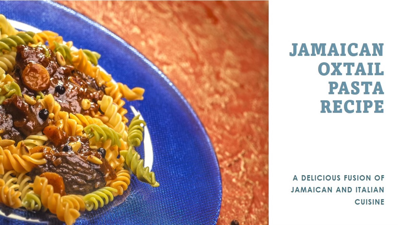 Jamaican Oxtail Pasta Recipe