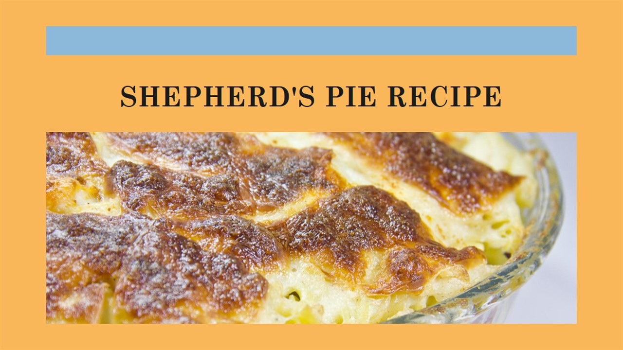 Jamie Oliver's Shepherd's Pie Recipe